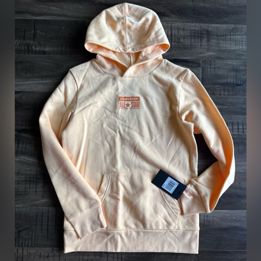 Converse boys Peach Hoodie Sweater, size L (12-13)